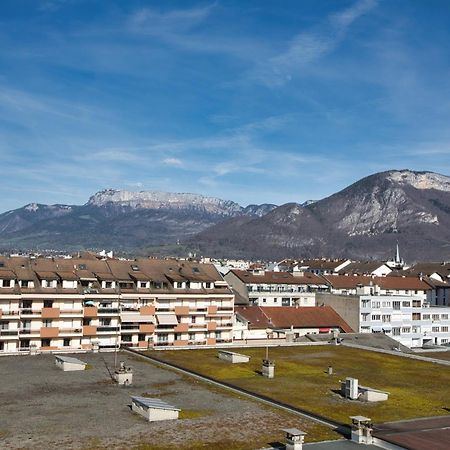 Ferienwohnung Le Sommet Citadin Avec Vue Annecy Exterior foto