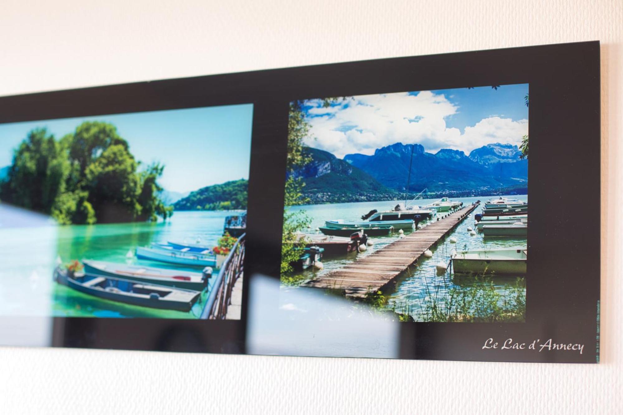 Ferienwohnung Le Sommet Citadin Avec Vue Annecy Exterior foto